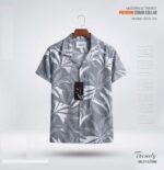 Premium Short Sleeve Cuban Collar Shirt - Image 3