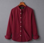 Premium Oxford Cotton Solid Shirt - Image 6