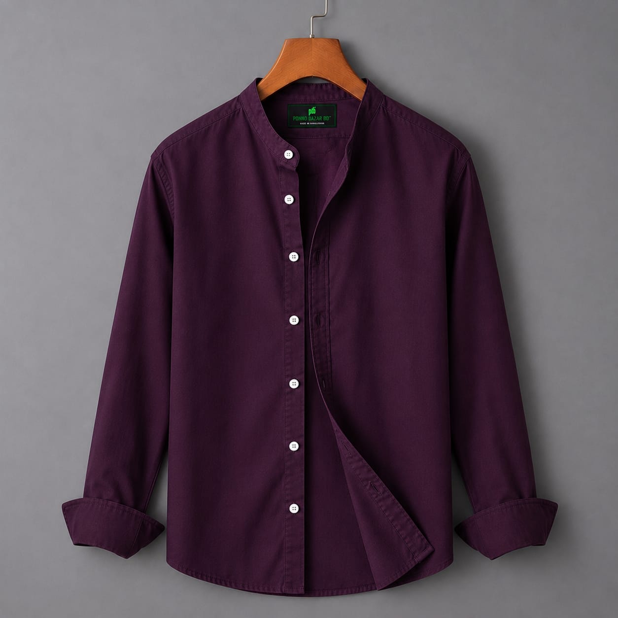 1785500414_L_5 Premium Oxford Cotton Solid Shirt - Image 1