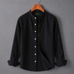 Premium Oxford Cotton Solid Shirt - Image 8