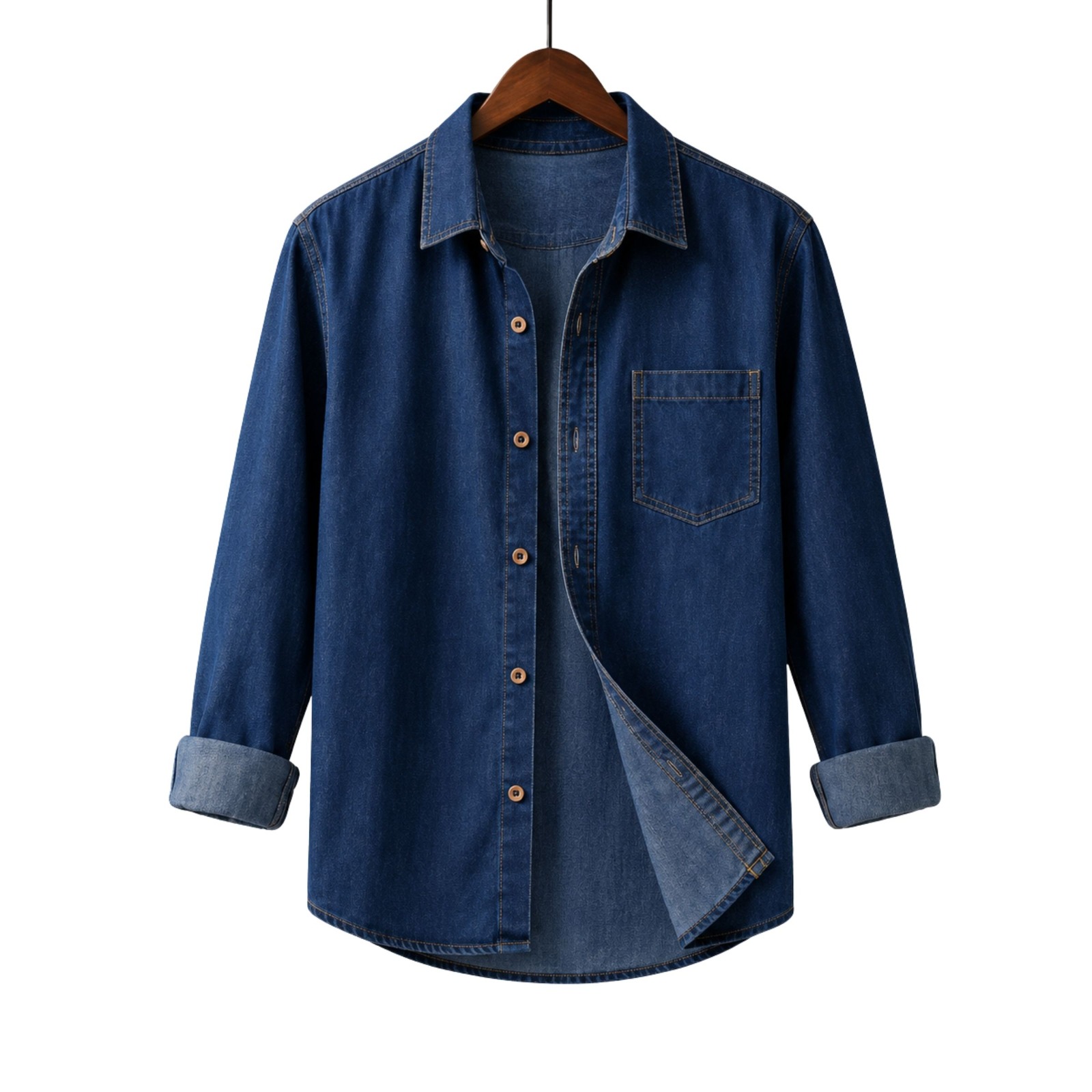 1785677462_L_3 Stylish Denim Shirt - Image 1