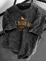 Premium Acid Wash Drop Shoulder TShirt - Image 10