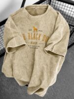 Premium Acid Wash Drop Shoulder TShirt - Image 7