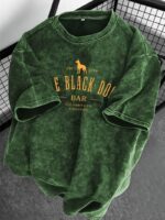 Premium Acid Wash Drop Shoulder TShirt - Image 8