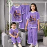 Girls Half Sleeve T-Shirt & Pant Set - Image 4