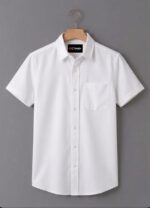 Oxford Cotton Solid Shirt - Image 5