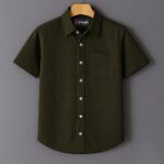 Oxford Cotton Solid Shirt - Image 8