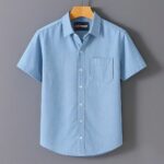Oxford Cotton Solid Shirt - Image 9