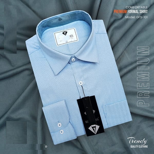 Premium Cotton Full Sleeve Formal Shirt Premium Cotton Full Sleeve Formal Shirt - Image 1