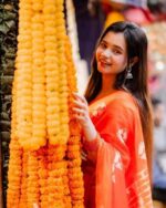 Chanderi Silk Digital Print Saree